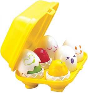 TOMY Squeak Egg Toys